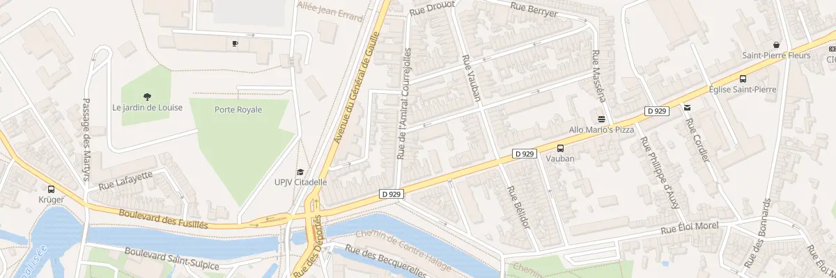 Plan du 4 Rue de Turenne à Amiens