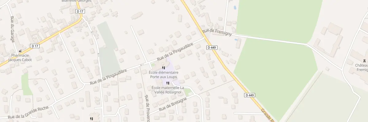 Plan du 30 Rue de la Pingaudière à Bouray-sur-Juine