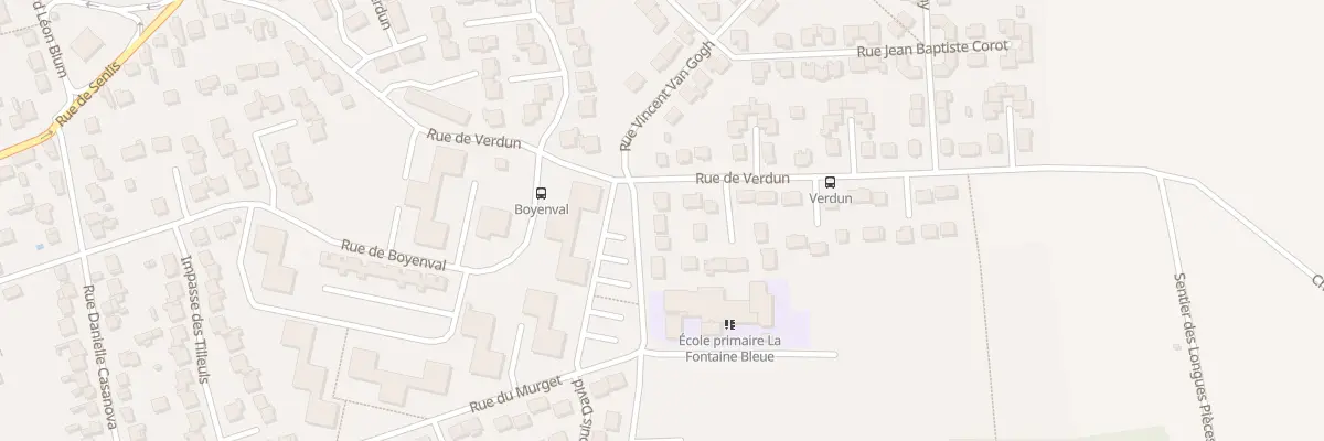 Plan du 3 Rue du Murget à Beaumont-sur-Oise