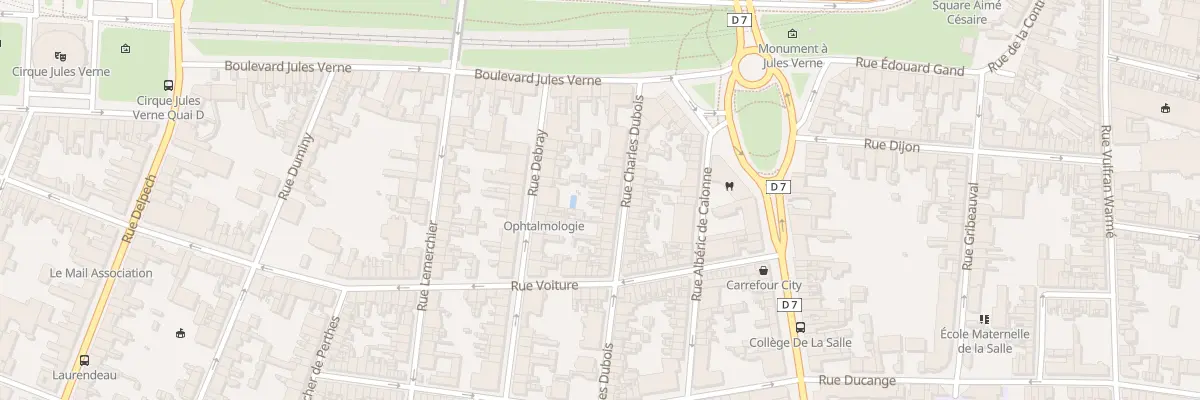 Plan du 12 Rue Charles Dubois à Amiens
