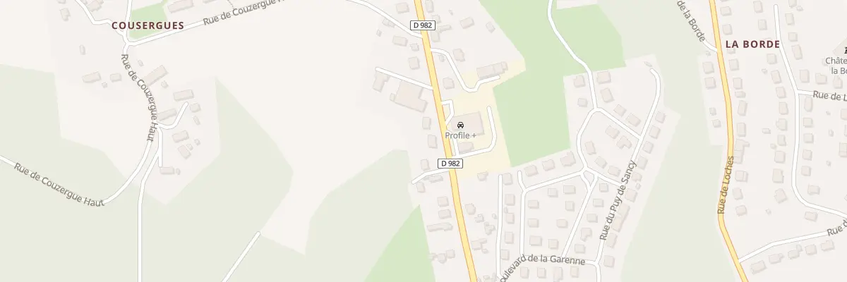 Plan du 57 Av du Gal Leclerc à Ussel