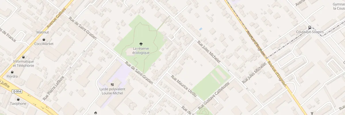 Plan du 74 Rue du Mont-Gerbault à Épinay-sur-Seine