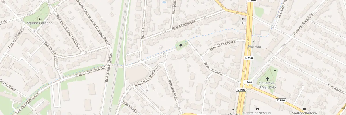 Plan du 26 Rue des Près à Antony
