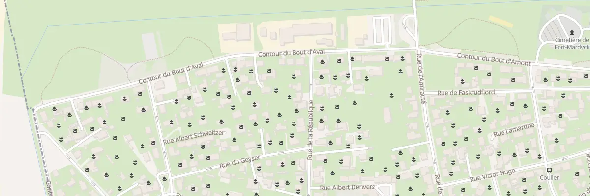 Plan du 51 Rue de la Republique Fm à Dunkerque