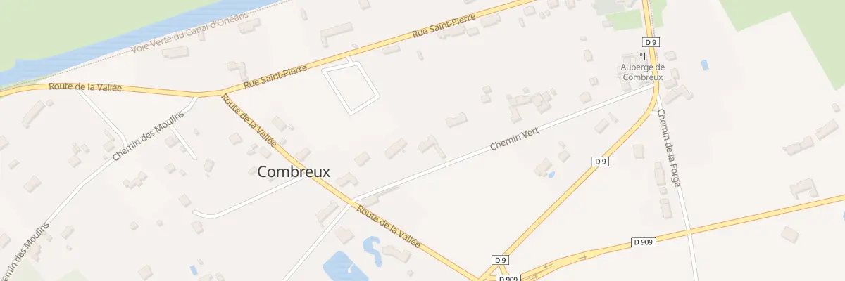 Plan du 28 Che Vert à Combreux