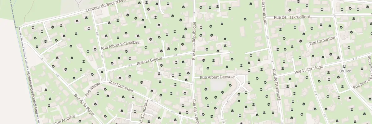 Plan du 43 Rue de la Republique Fm à Dunkerque