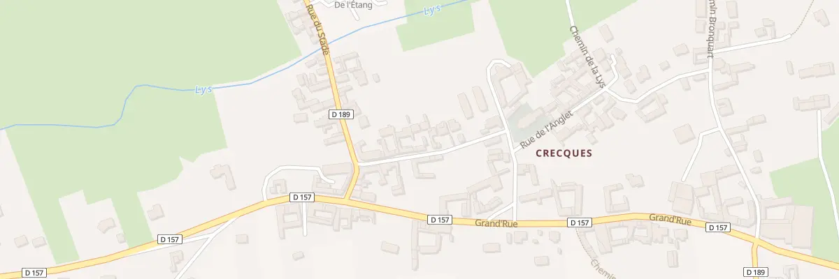 Plan du 194 Rue Saint Honoré à Mametz