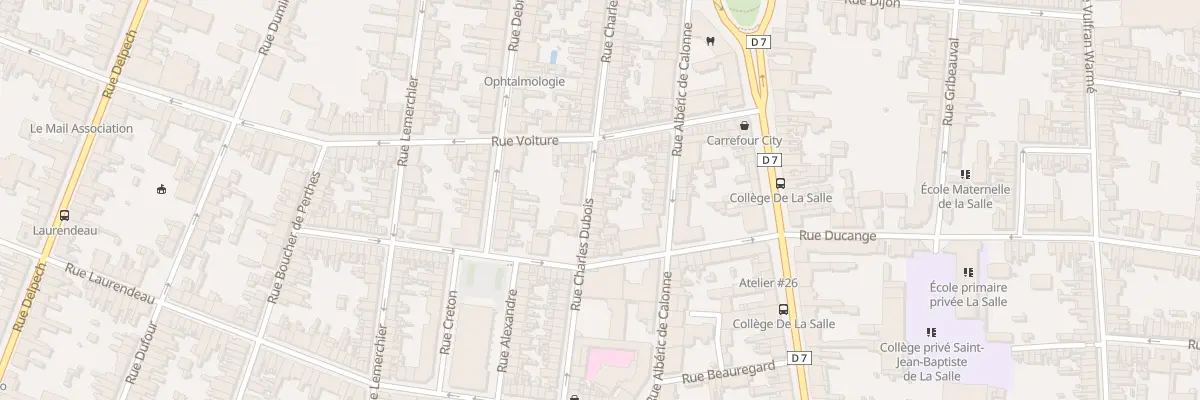 Plan du 47 Rue Charles Dubois à Amiens