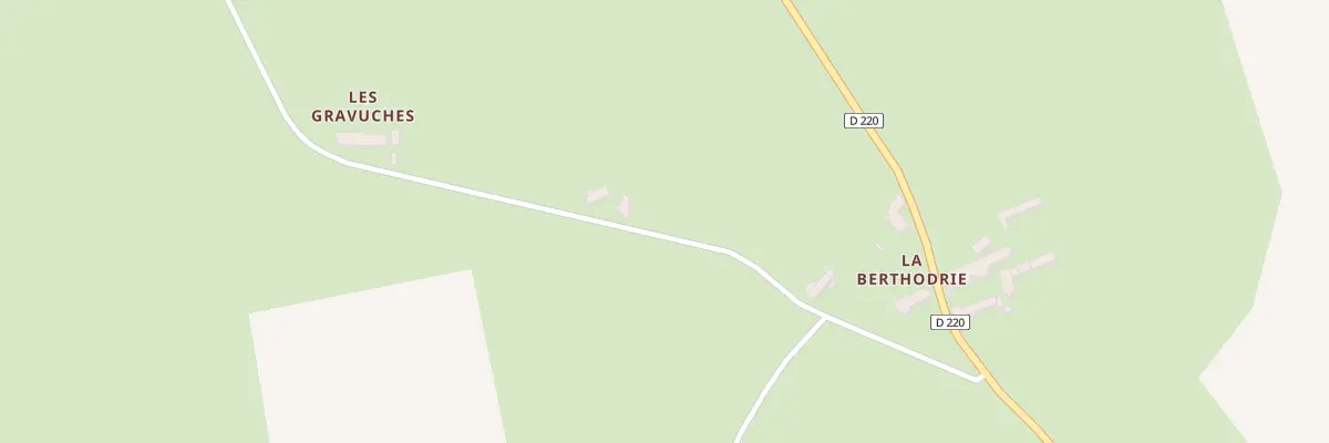 Plan du 147 La Berthodrie à Morlac