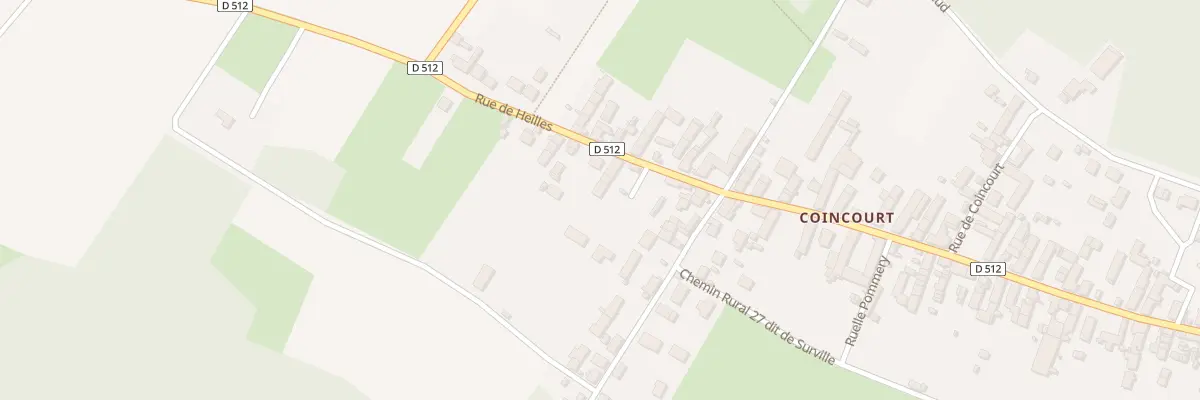 Plan du 119B Rue de Heilles à Mouy