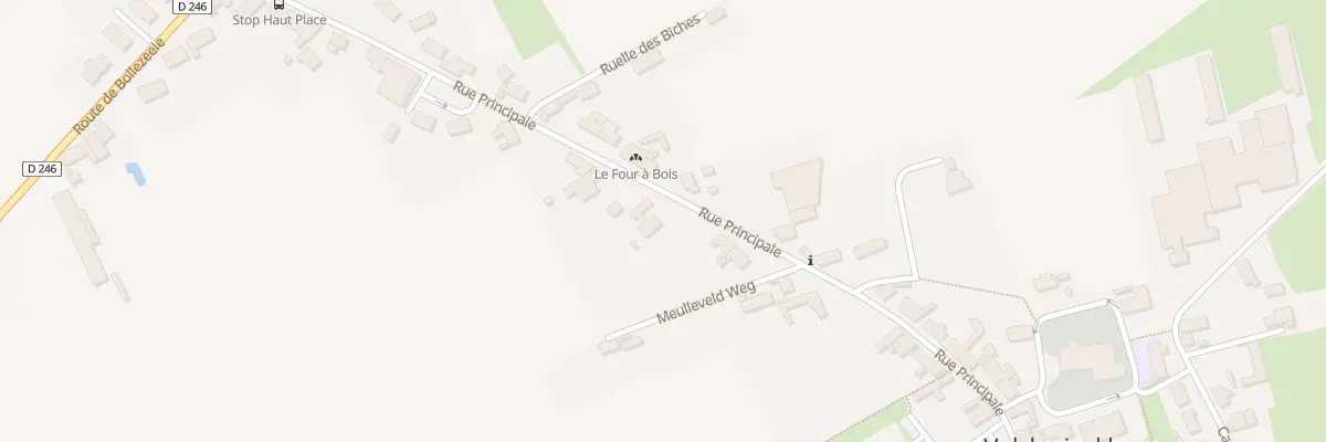 Plan du 37 Rue Principale à Volckerinckhove