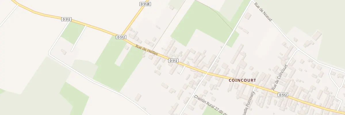 Plan du 118 Rue de Heilles à Mouy