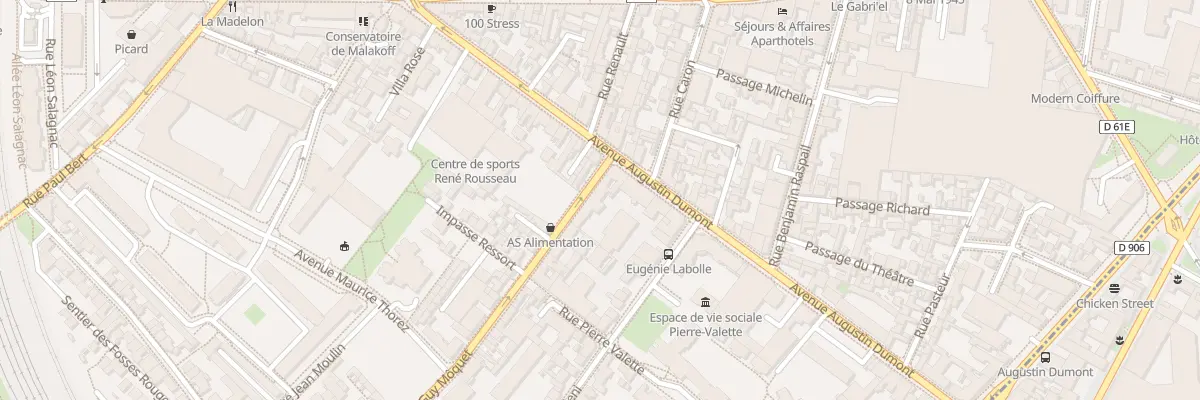 Plan du 3 Rue Guy Moquet à Malakoff