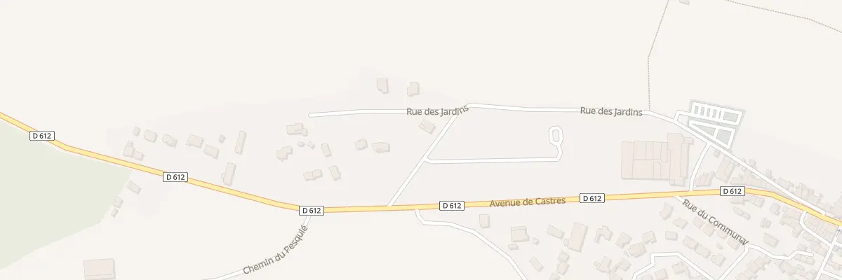 Plan du 3 Rue de la Tuilerie à Valdurenque