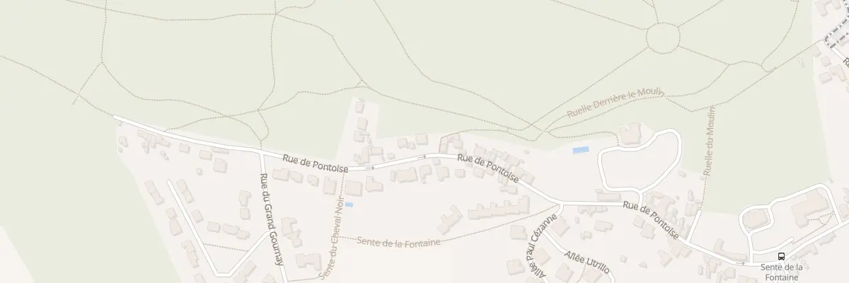 Plan du 54 Rue de Pontoise à Montsoult