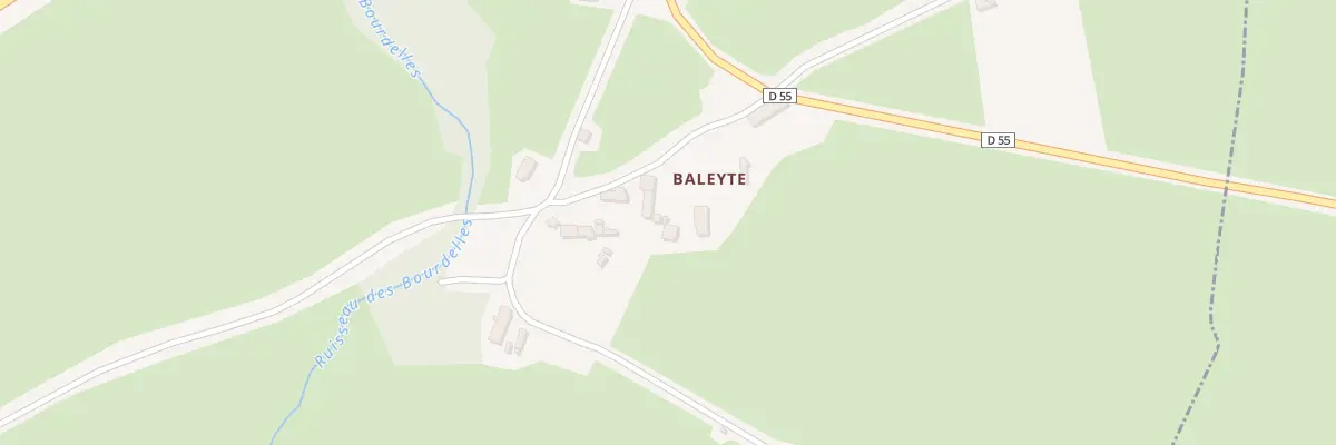 Plan du 10 Baleyte à Bord-Saint-Georges