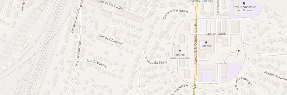 Plan du 30 Bd de France à Brétigny-sur-Orge