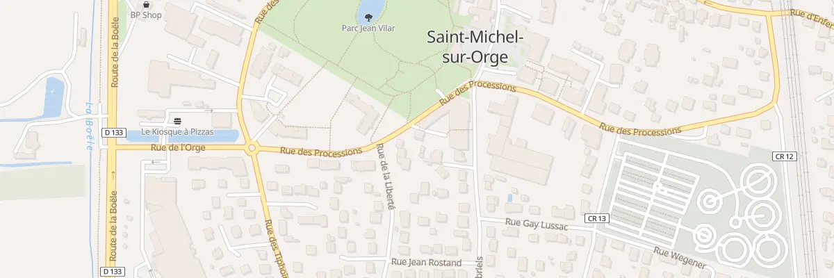 Plan du 20 Rue des Processions à Saint-Michel-sur-Orge