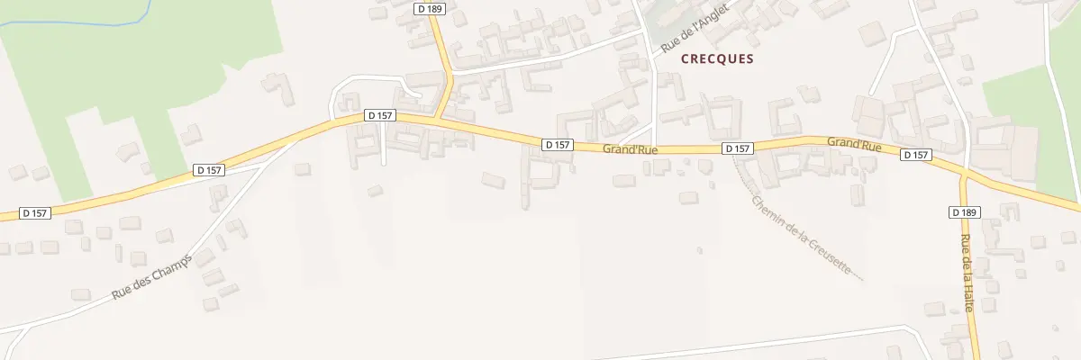Plan du 231 Gr Grand Rue à Mametz