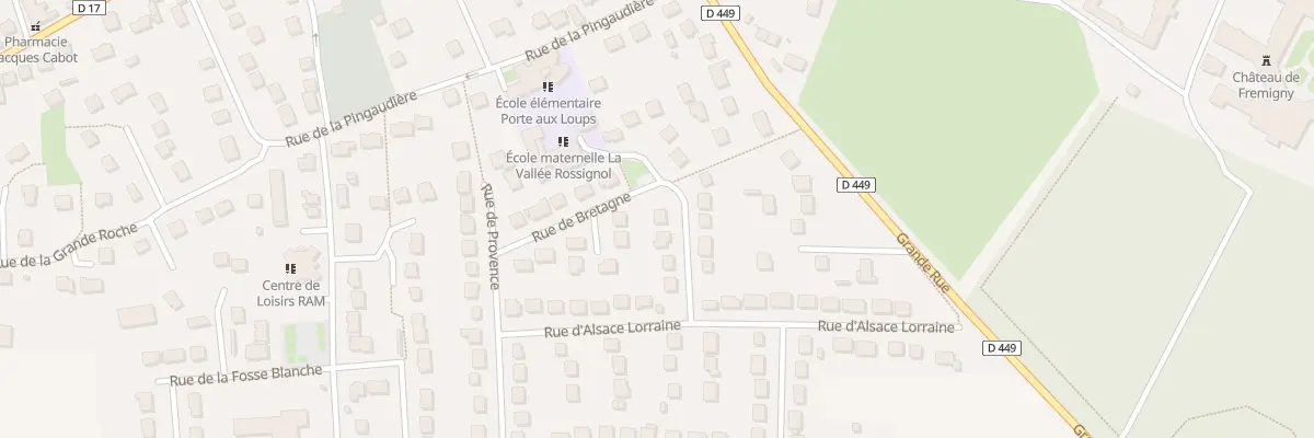 Plan du 16 Rue de Bretagne à Bouray-sur-Juine
