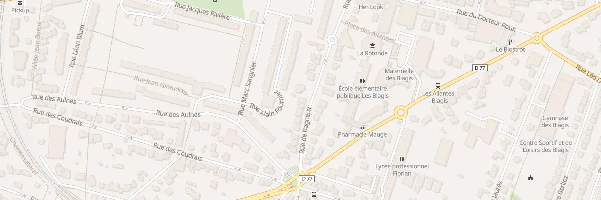 Plan du 31 Rue de Bagneux à Sceaux