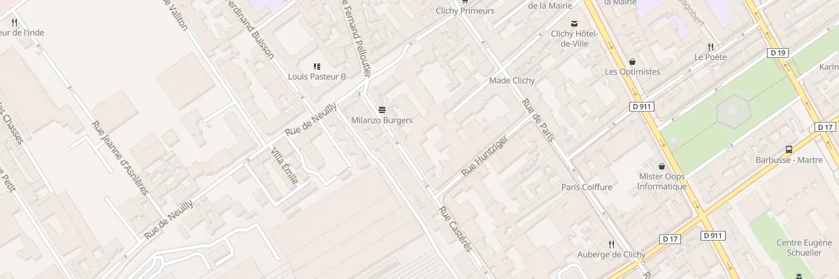 Plan du 26 Rue Castérès à Clichy