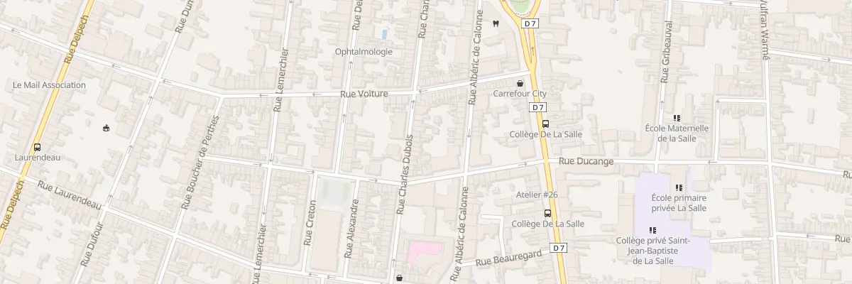 Plan du 49 Rue Charles Dubois à Amiens