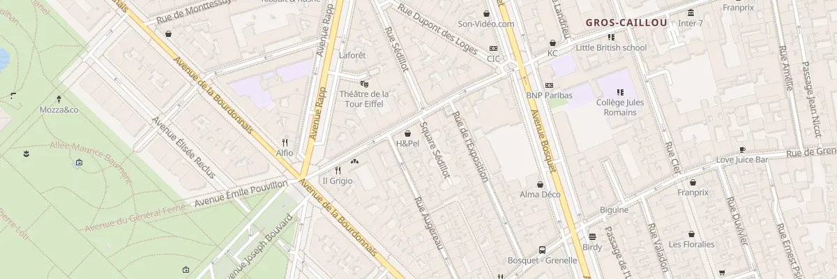 Plan du 135 Rue Saint-Dominique à Paris 7e Arrondissement