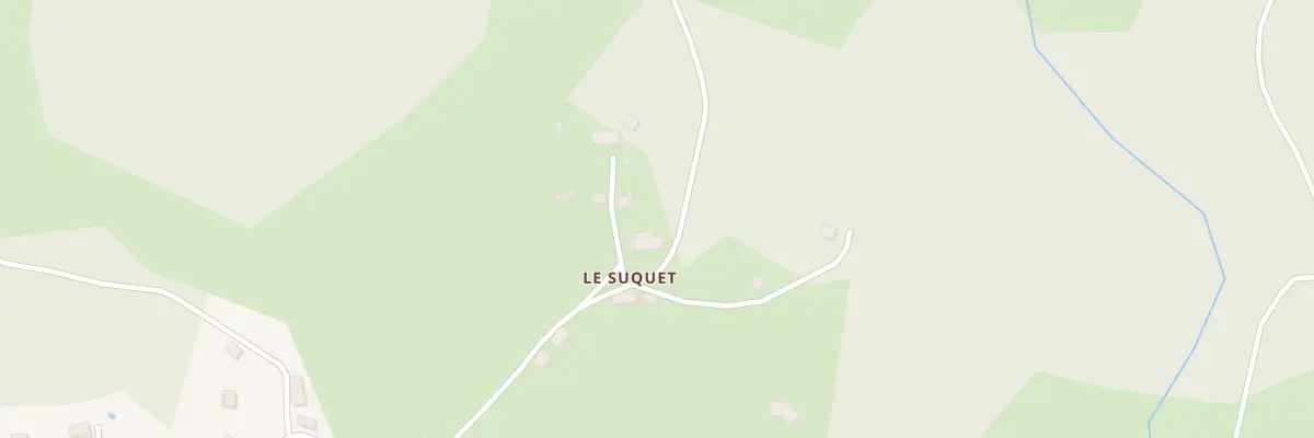 Plan du 5043 Le Suquet à Lignareix