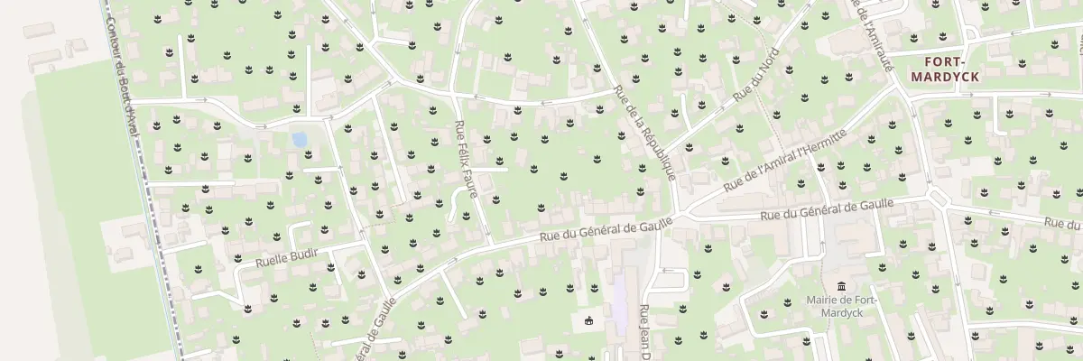 Plan du 98 Rue du General de Gaulle Fm à Dunkerque