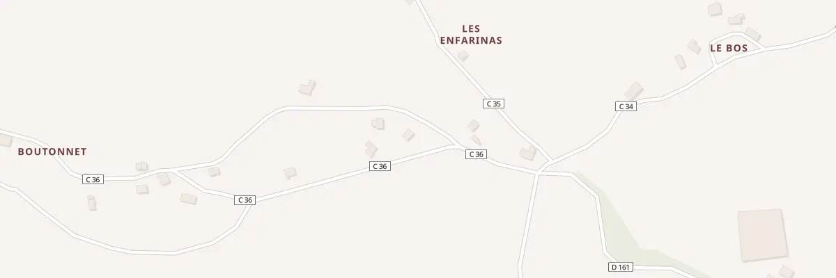 Plan du 6077 Boutonnet à Ayrens