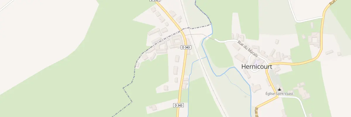 Plan du 67 Rue de Fruges à Hernicourt