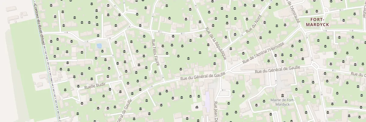 Plan du 98 Rue du General de Gaulle Fm à Dunkerque