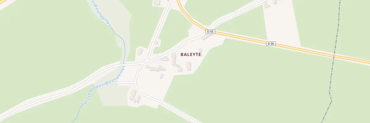 Plan du 9 Baleyte à Bord-Saint-Georges