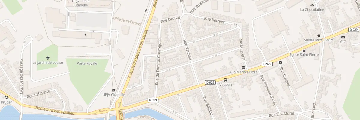 Plan du 23 Rue de Turenne à Amiens