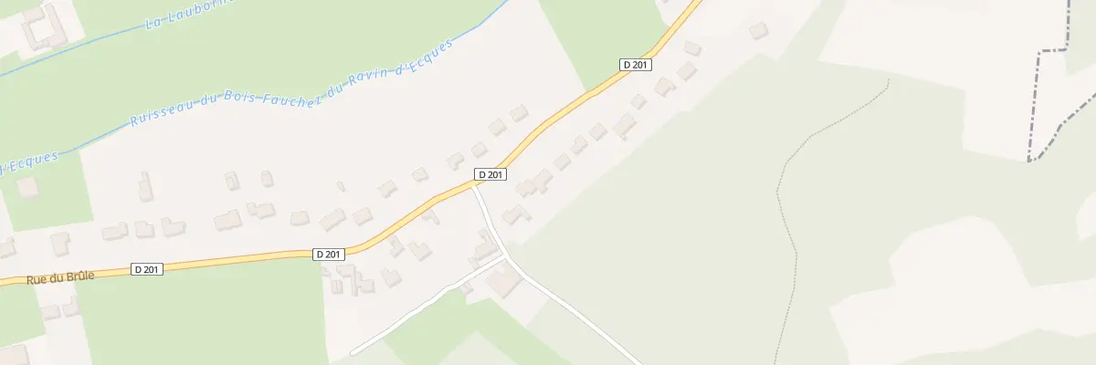 Plan du 975 Rue du Brûle à Ecques