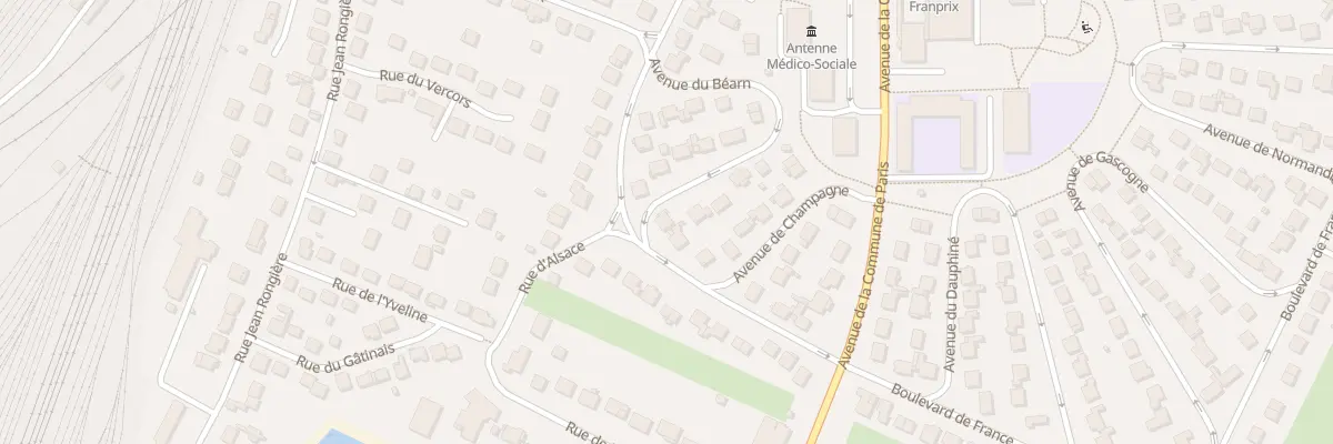 Plan du 29 Bd de France à Brétigny-sur-Orge