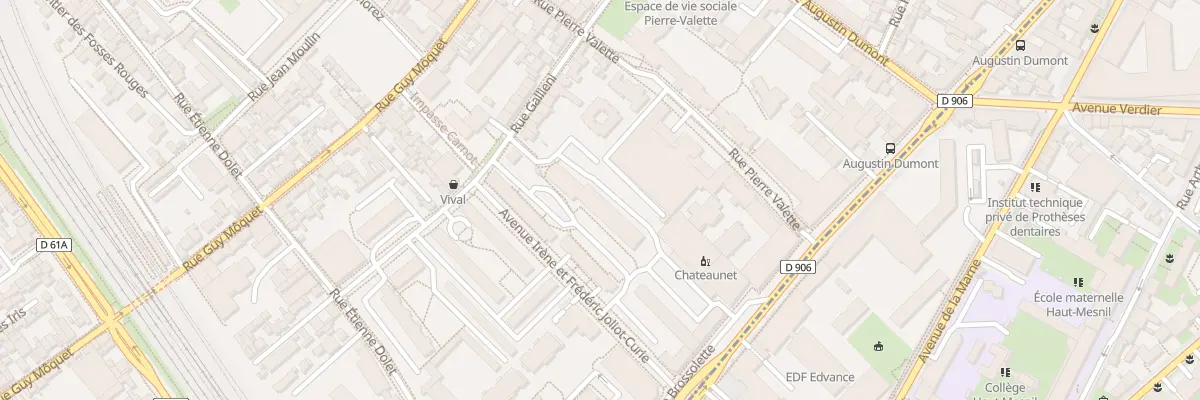 Plan du 29 Rue Galliéni à Malakoff