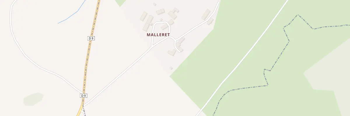 Plan du 2 Malleret à Saint-Silvain-Bellegarde