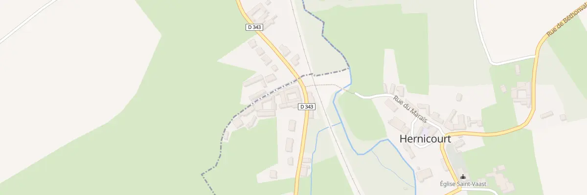 Plan du 69 Rue de Fruges à Hernicourt