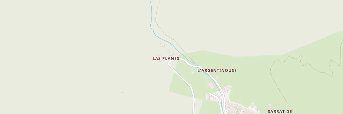Plan du 102 Las Planes à Urbanya