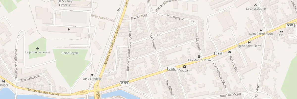 Plan du 25 Rue de Turenne à Amiens