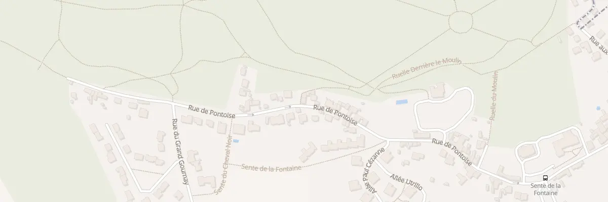 Plan du 52 Rue de Pontoise à Montsoult