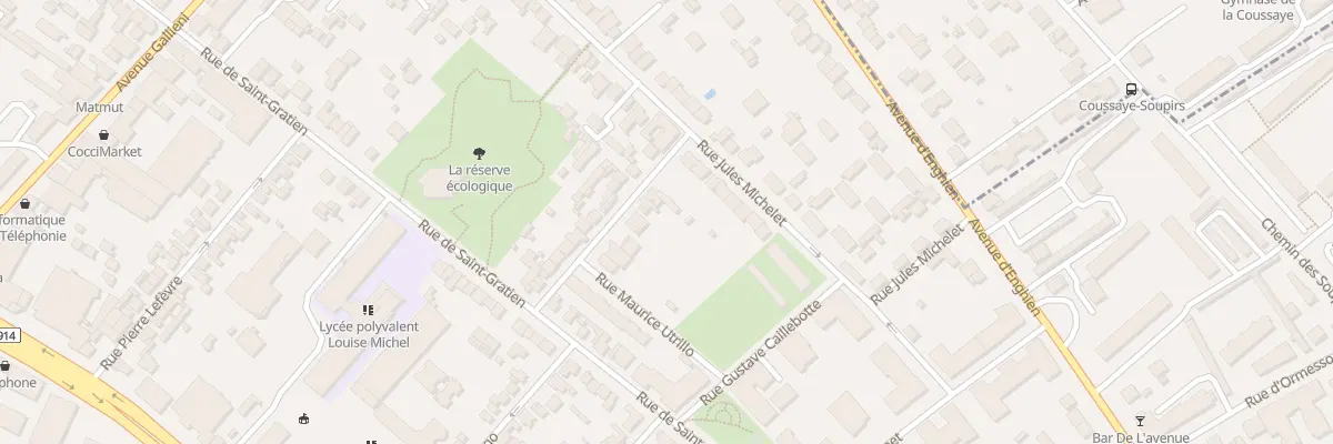 Plan du 89 Rue du Mont-Gerbault à Épinay-sur-Seine
