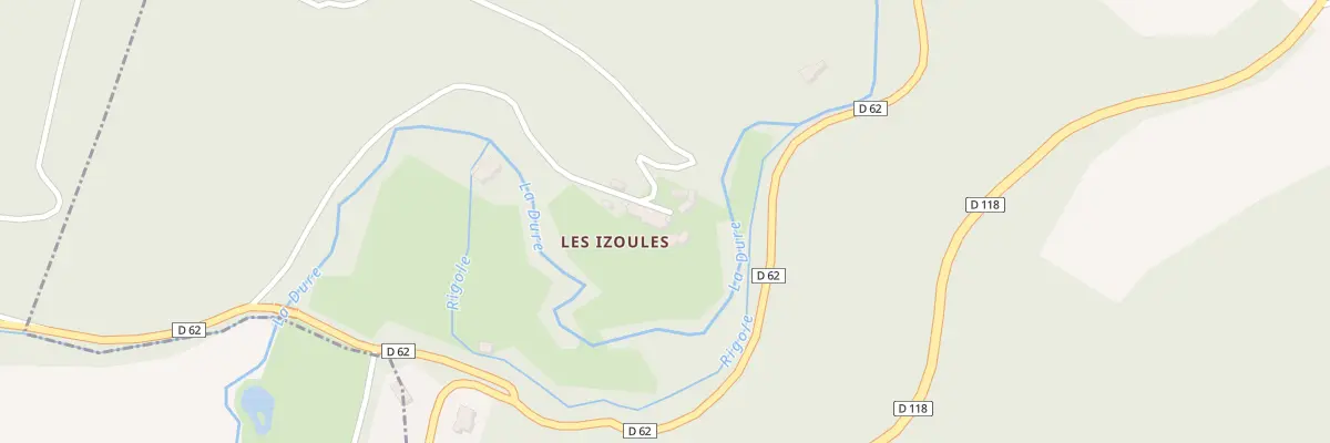 Plan du 106 Las Izoules à Caudebronde