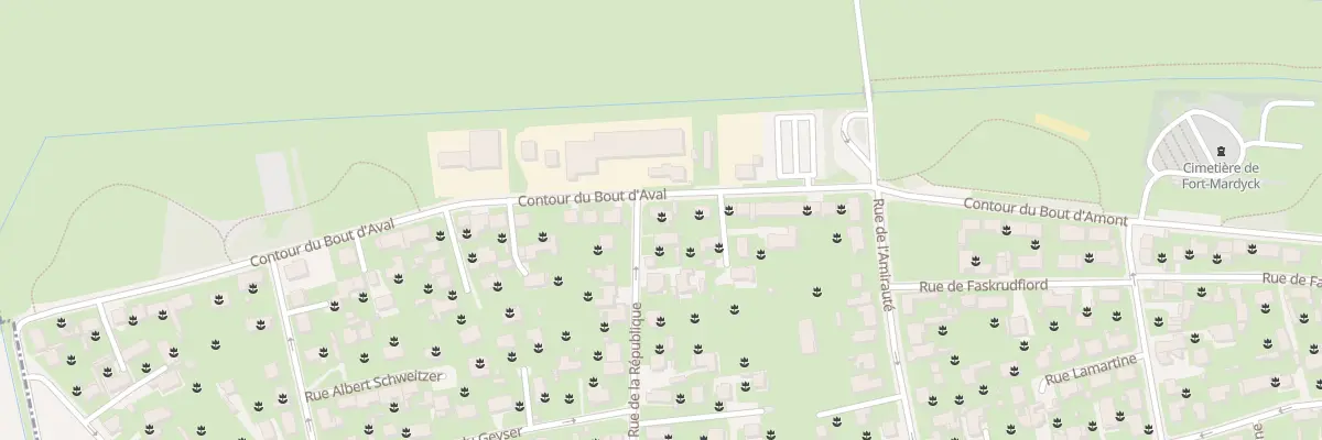 Plan du 68 Rue de la Republique Fm à Dunkerque