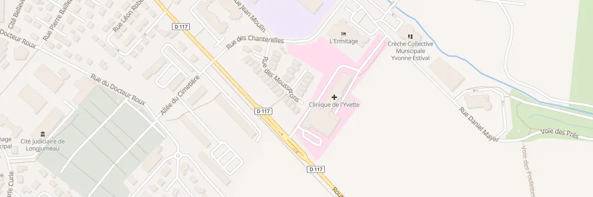 Plan du 7 Rue des Mousserons à Longjumeau