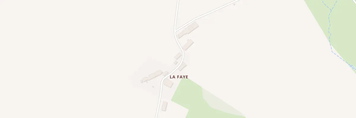 Plan du 3 La Faye à Leyrat