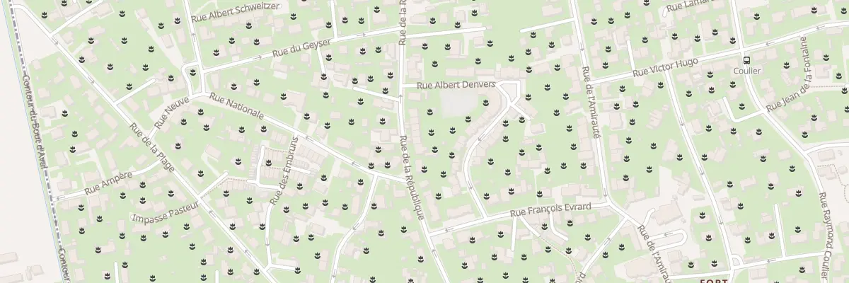 Plan du 28A Rue de la Republique Fm à Dunkerque