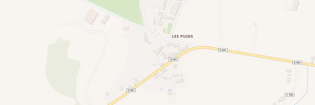 Plan du 27 Les Puids à Saint-Avit-de-Tardes